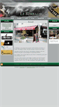 Mobile Screenshot of lerimbaud.com